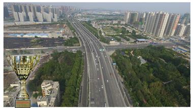 【2015年度全国市政金杯示范工程】郑州市三环快速化工程-南三环第二标段，该工程是公司成立以来的第一个BT模式工程。